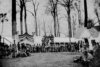 Camp Morton near Indianapolis, Indiana