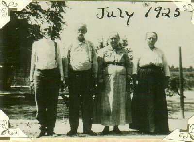 James Burrell Jones (far left)