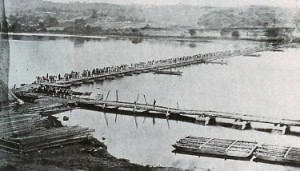 Civik War Pontoon Bridge