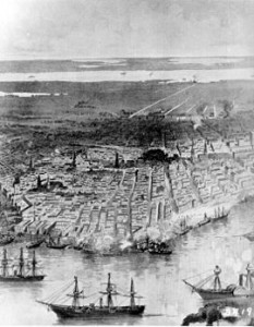 Union naval blockade of New Orleans, 1862