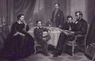 Lincoln Family; William Second from Left Lincoln Family; William Second from Left