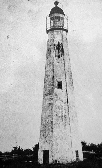 St. Simons Lighthouse, Built in 1807. Fort Brown was nearby.