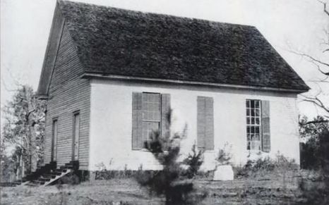 Emmanuel Baptist Church, Greene County, Georgia in the late 1800s