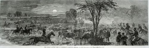 "THE GREAT CATTLE RAID AT HARRISON'S LANDING, September 16, 1864".
